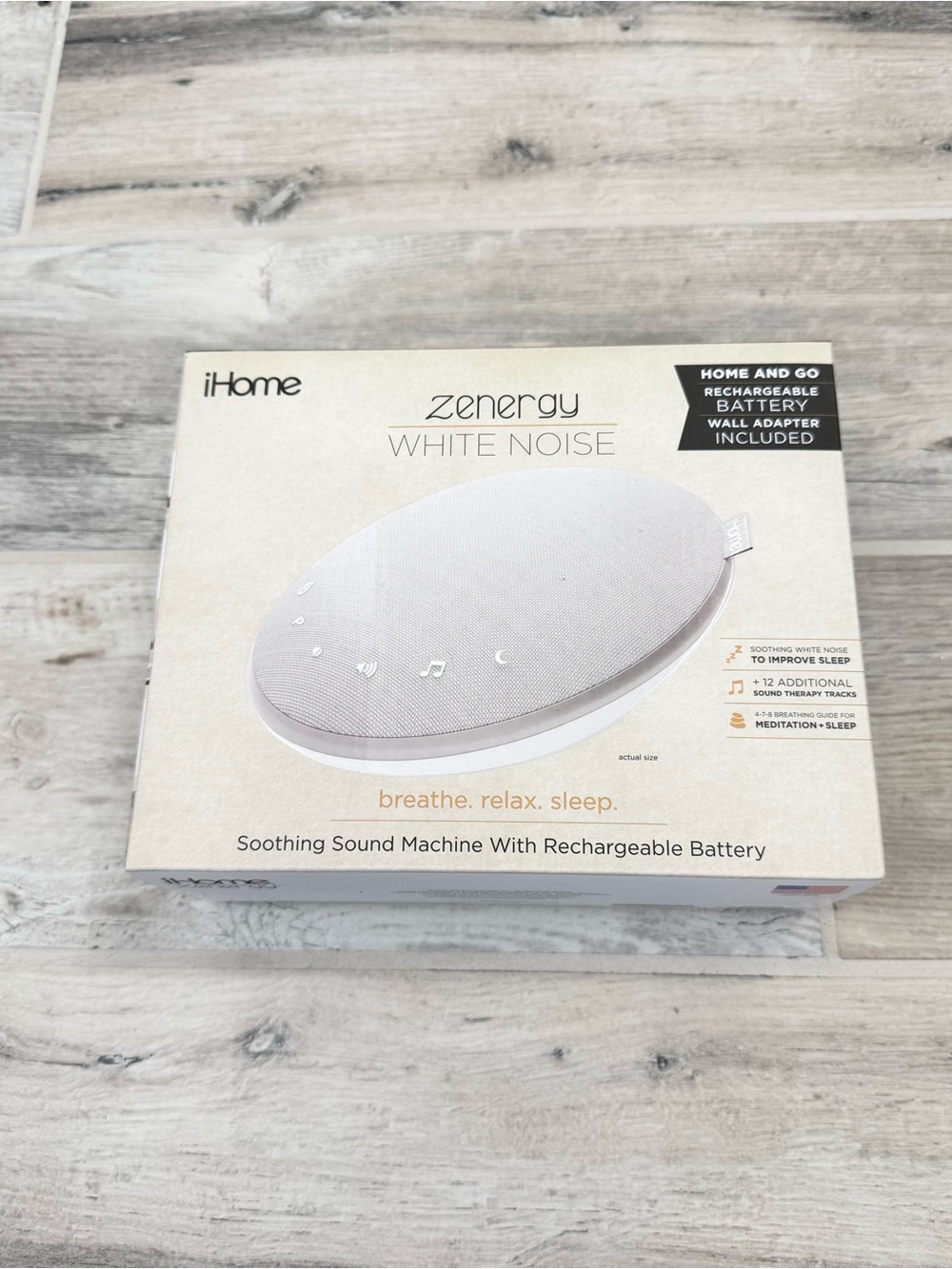 iHome Zenergy White Noise Sound Machine